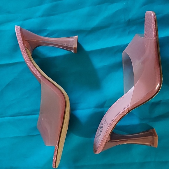 NWOT Sz 9 Heels Pink Mauve. Vince CAMUTO - Picture 2 of 8